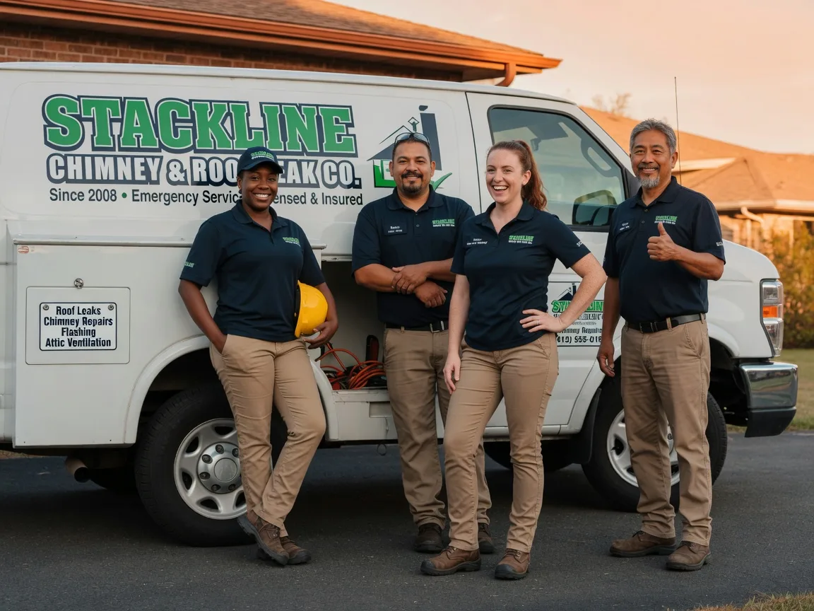 Chimney flashing repair company in New Holland, OH